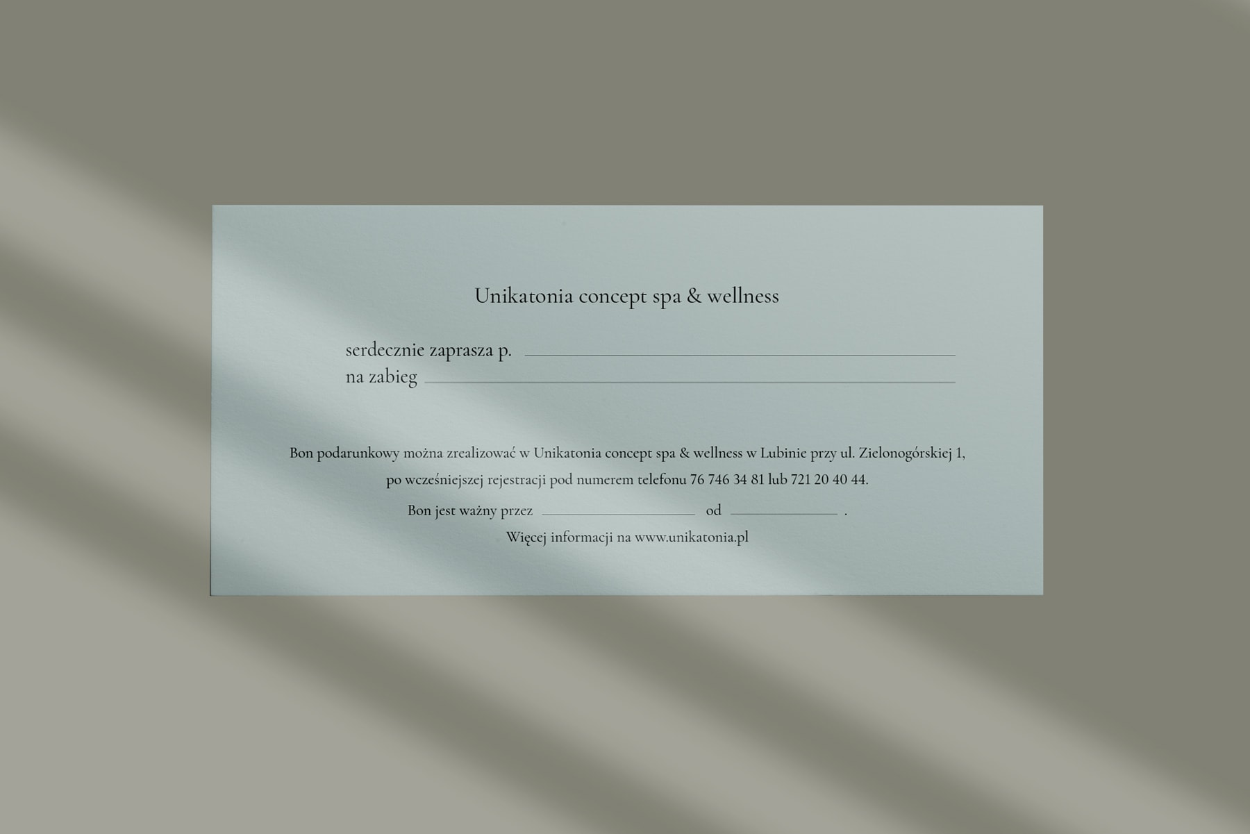 website design for a SPA